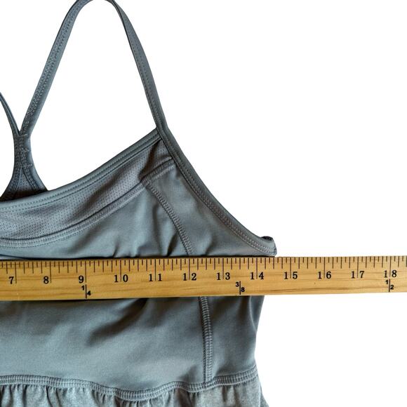 Champion Girls Large Gray Active Tank Racerback Adjustable Hem - Picture 11 of 11